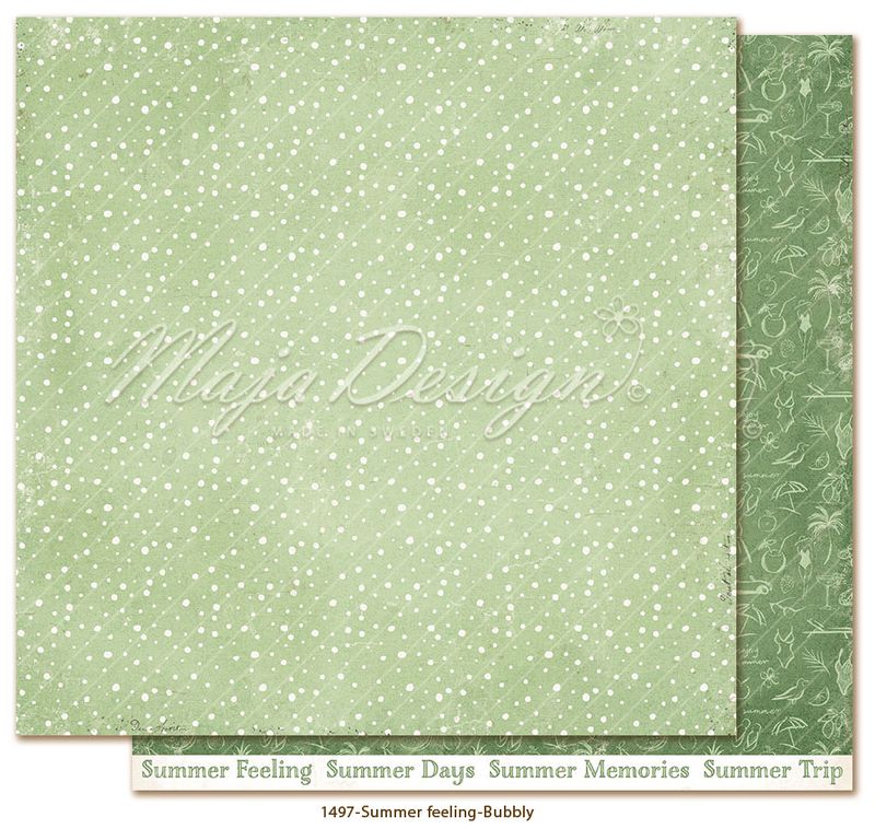 Maja Design- Summer Feeling – 6×6 Blokk-- Møsnterark