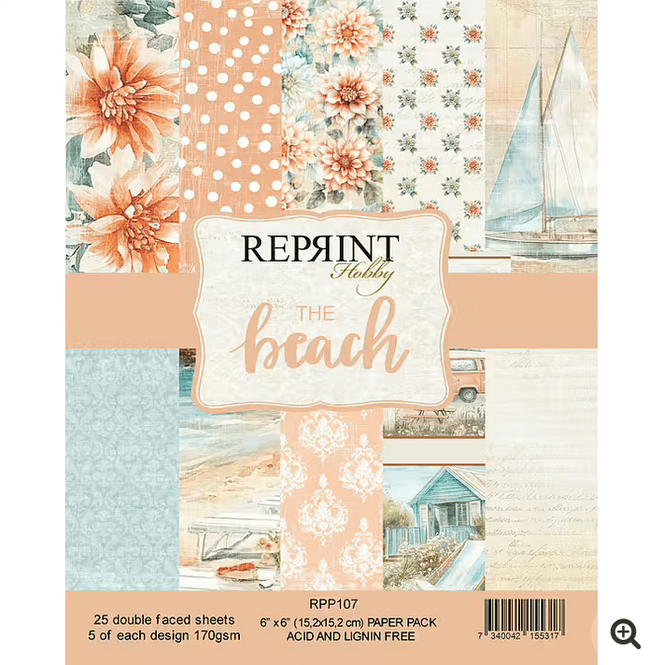 Hovedbilde Reprint -Beach- Blokk 6x6