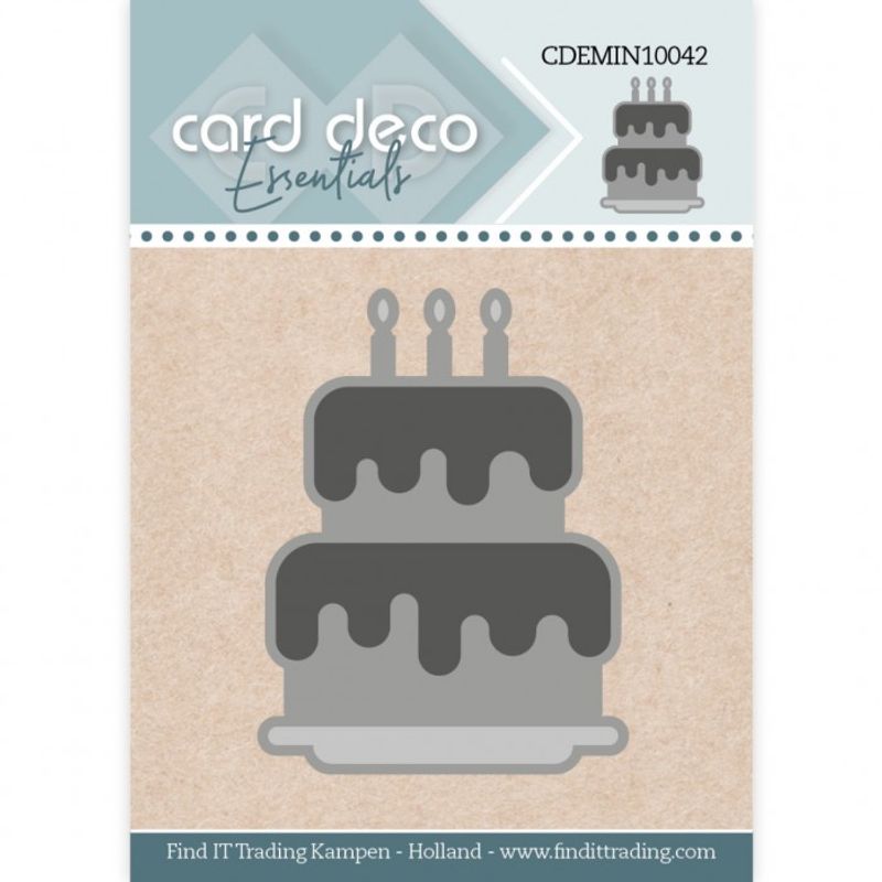 Card Deco Essentials Mini Dies – Kake-nr 42