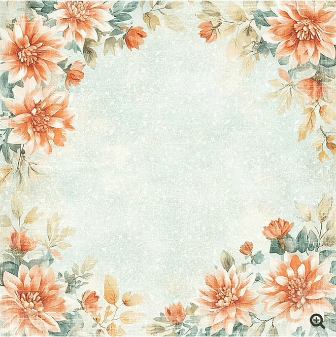 Hovedbilde Reprint -Beach- Flowers Coners-12x12 (30,5 x 30,5 ...