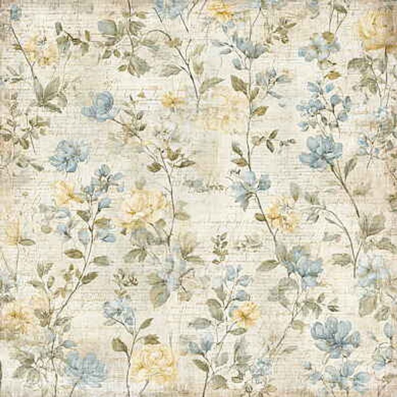 Reprint - Summer Meadow Collection-blokk - 8x8 inch