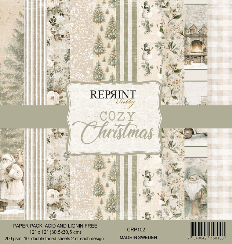 Reprint-Paperpack - Cozy Christmas Collection Paperpack - 12x12