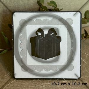 Hovedbilde  Kvadrat klippeark dies fra papirdesign-PD1491