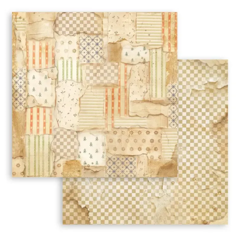 Stamperia - Silent Night - Background Selection Paper Pad - 8 x 8