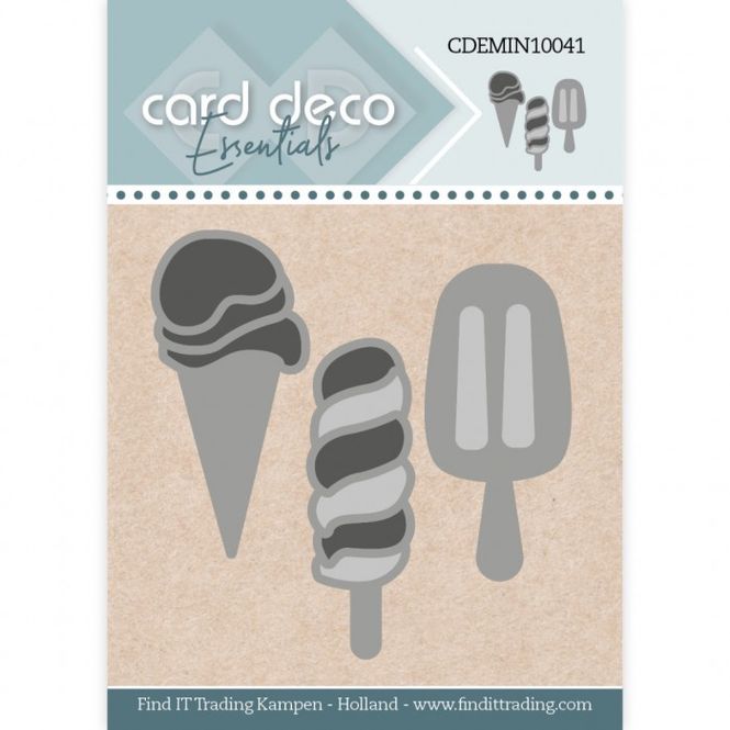 Hovedbilde Card Deco Essentials Mini Dies – Iskrem 3 ...