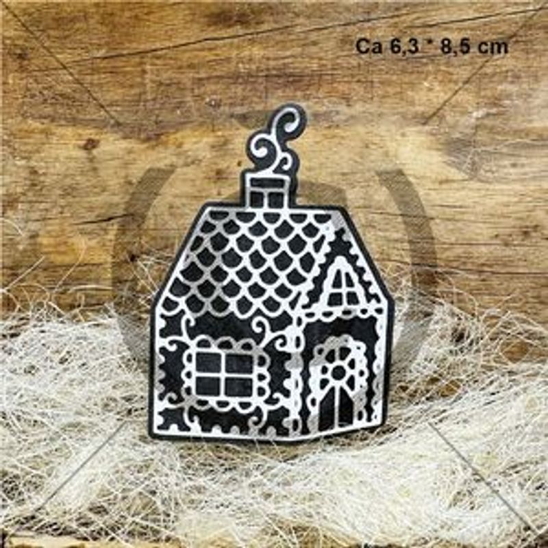 Papirdesign - Pepperkakehus-PD01271