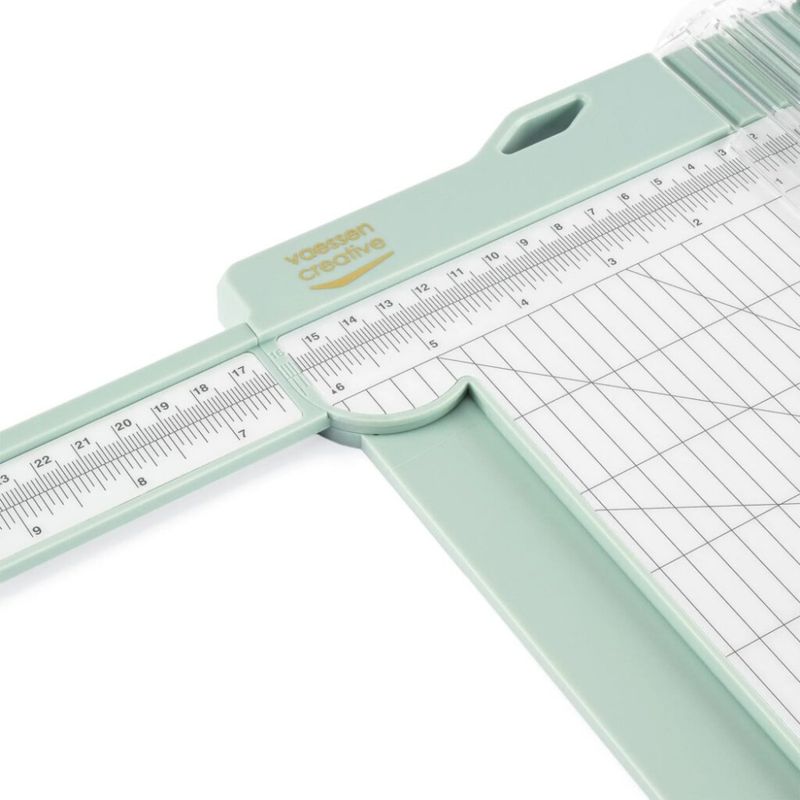 Vaessen Creative Skjærebrett med pregeverktøy 12×6” Mint