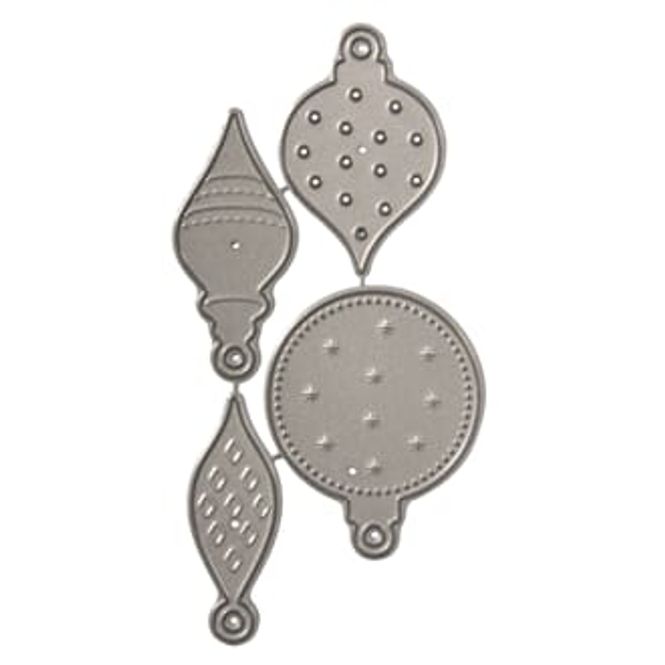 Hovedbilde Rayher: Xmas tree ball dies, 4 dies i pakken