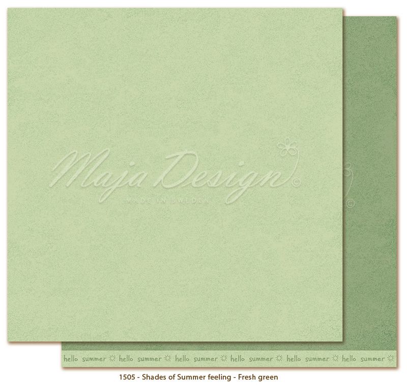 Maja Design Summer Feeling – 12×12 Blokk med møsnterark og monochrome ark
