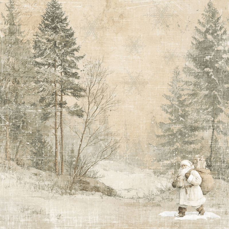  Reprint - Tags - Cozy Winter Collection - 12x12 (30,5 x 30,5 cm)