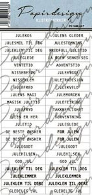 Hovedbilde Papirdesign-Klistremerker-Jul-PD 1688