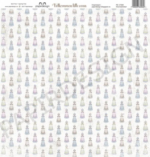 Hovedbilde Papirdesign-Velkommen liie venn-Klovnestreker
