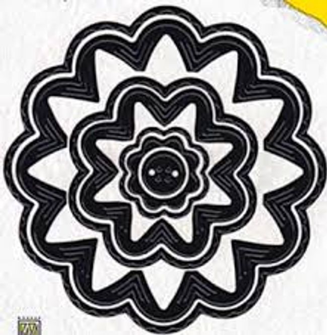 Hovedbilde Nellie`s Multi Ramme - Incire Flower MFD032 - 05