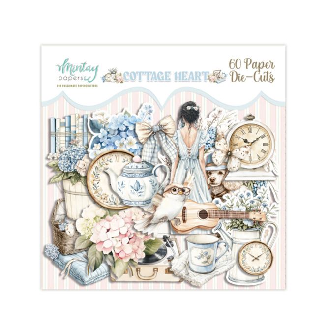 Hovedbilde Mintay Cottage Heart Die-Cuts 60stk 