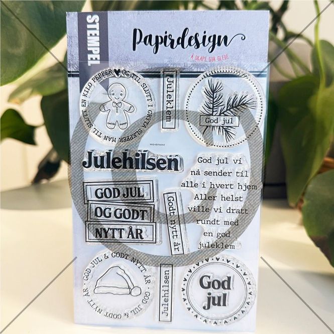 Hovedbilde Papirdesign - God Jul Og Godt Nytt År - PD1416