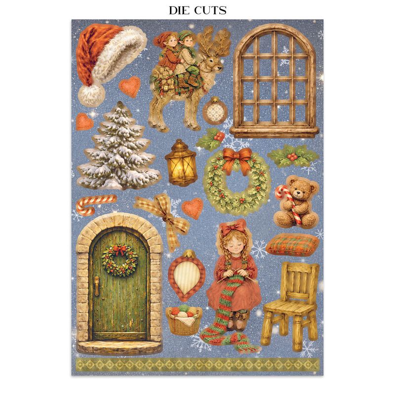 Stamperia - Junk Journal - Silent Night - A4-bok