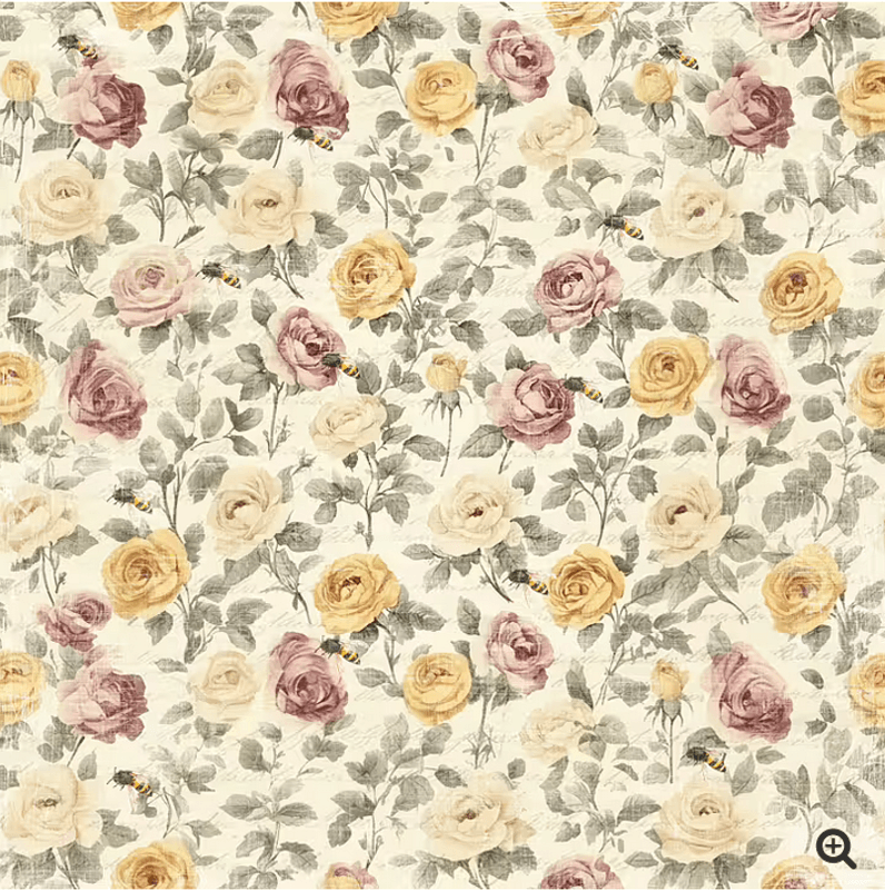 Reprint -Summer- blokk-8x8 inch