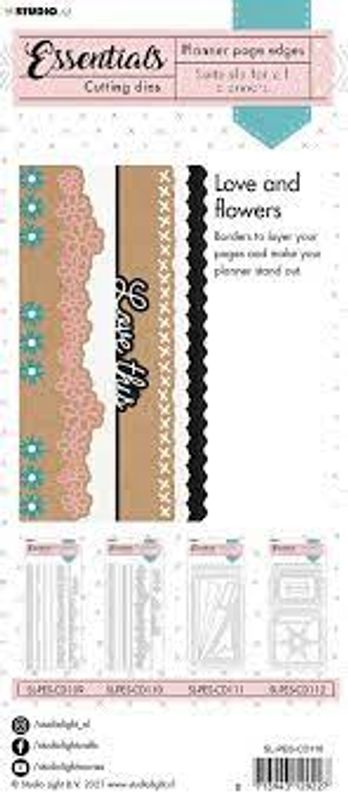 Studio light dies- Love and flowers- CD110-18