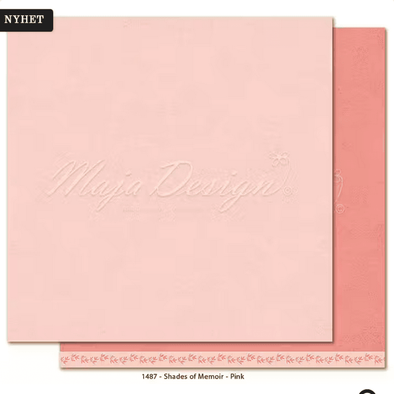 Maja Design - Shades of Memoir - Mono Pink -12 x 12