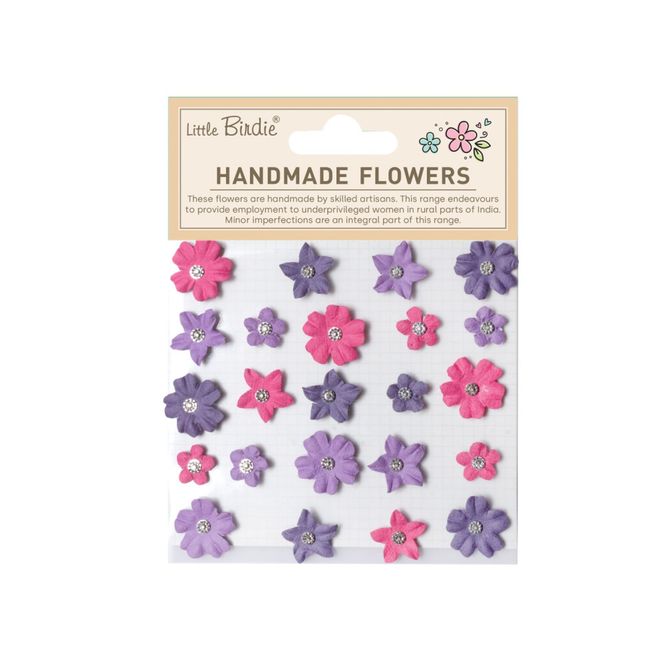 Hovedbilde Little Birdie Karolina Magenta Orchid 23 Stk ...