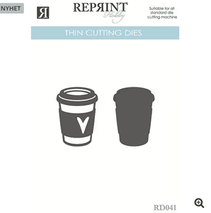 Hovedbilde Reprint - Dies - Take away coffee- 2 dies i ...