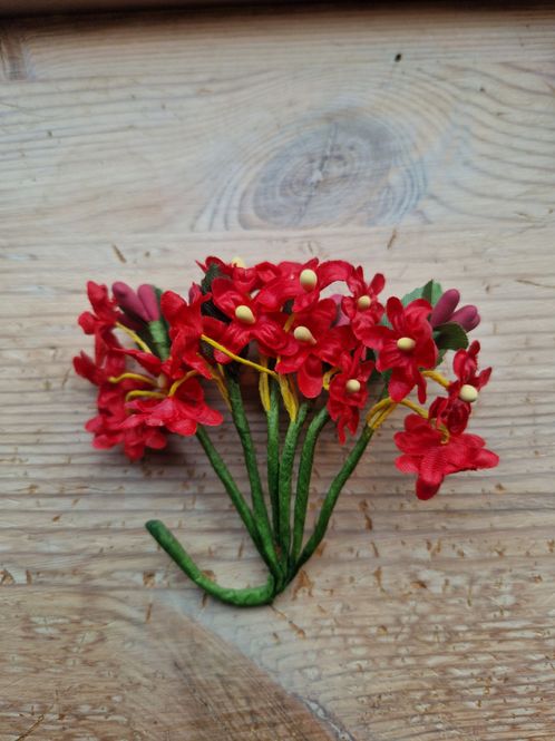 Hovedbilde Små Søte Blomster - rød - SH01