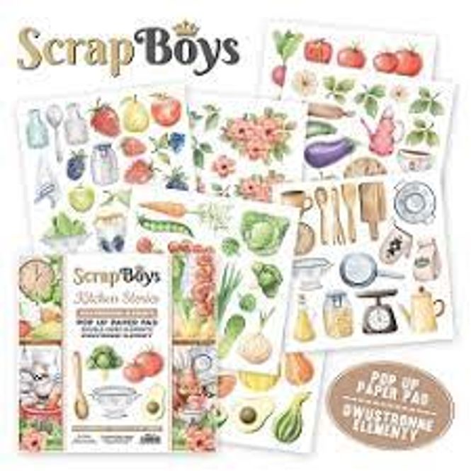 Hovedbilde Kitchen Stories 10 pop up fra Scrapboys