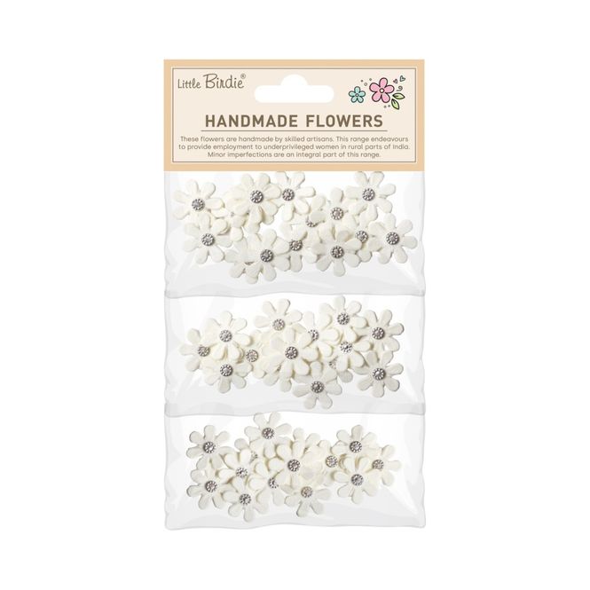 Hovedbilde Little Birdie Luna Ivory Pearl 45 Stk -cr103327