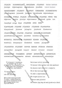 Hovedbilde Scrappehusets Egene Juletekster - Juletekst 3