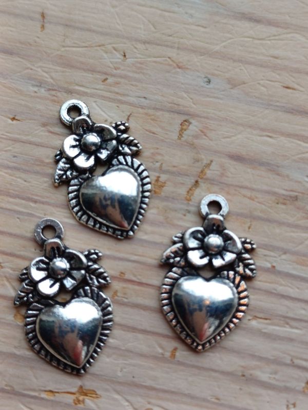 Metallpynt Hjerter - SHM05