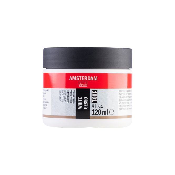 Hovedbilde Amsterdam Gesso 1001 White-120ml