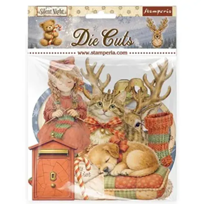 Hovedbilde Stamperia -Silent Night- Die Cuts