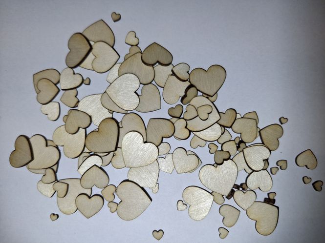 Hovedbilde Hjerter- Scrappehuset egen trepynt- T160