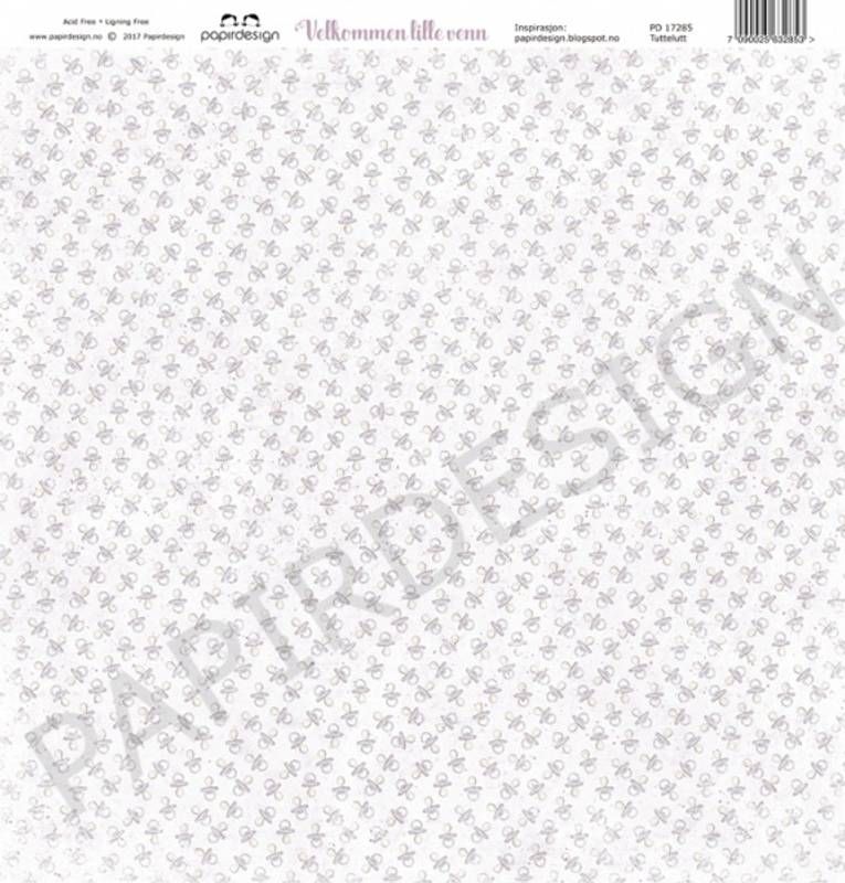 Papirdesign - Velkommen Lille Venn - Tuttelutt
