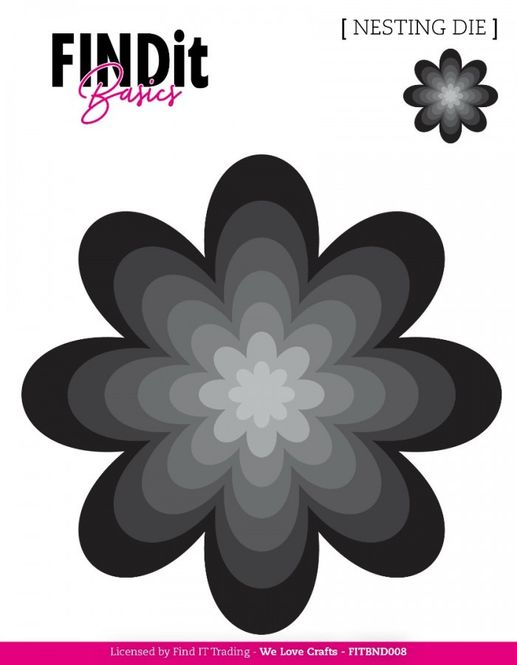 Hovedbilde Find It Basics – Nesting Dies – Petal ...