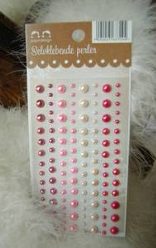 Perle rosa fra papirdesign
