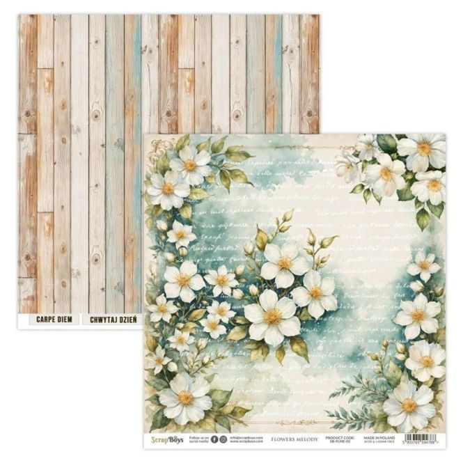 Hovedbilde ScrapBoys Flowers Melody-02 