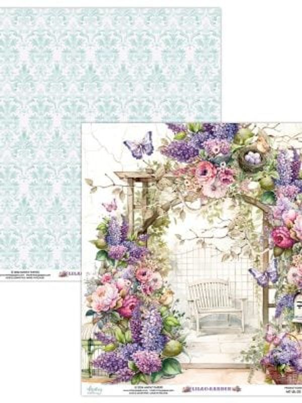 Lilac Garden - Syrin Hage -  03 fra Mintay