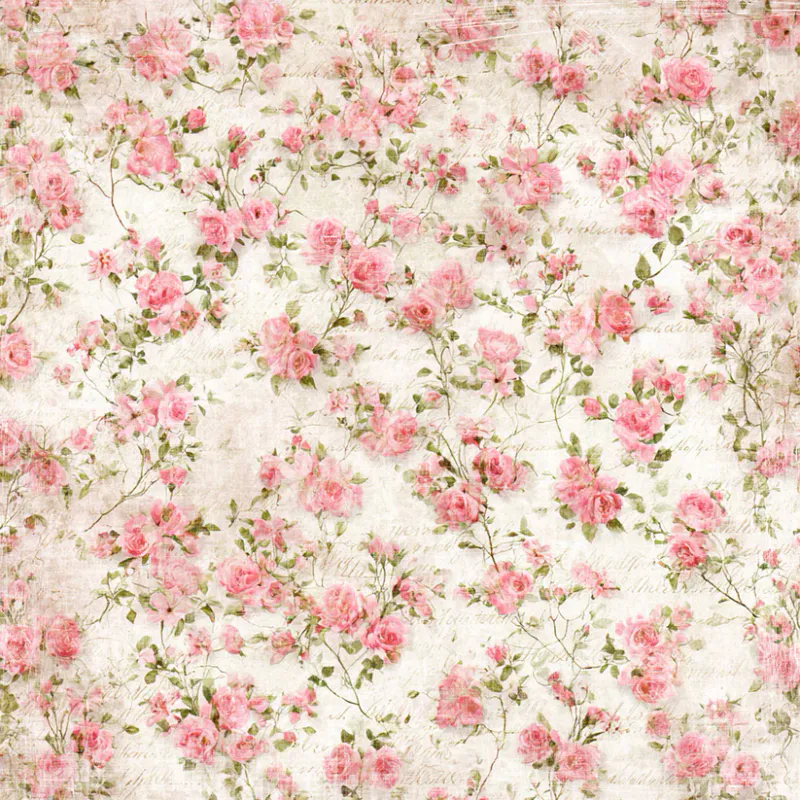  Reprint - Summer Garden Collection -blokk- 8x8inch